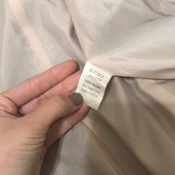 Vintage snakeskin python print zipper blazer - Picture 5 of 6